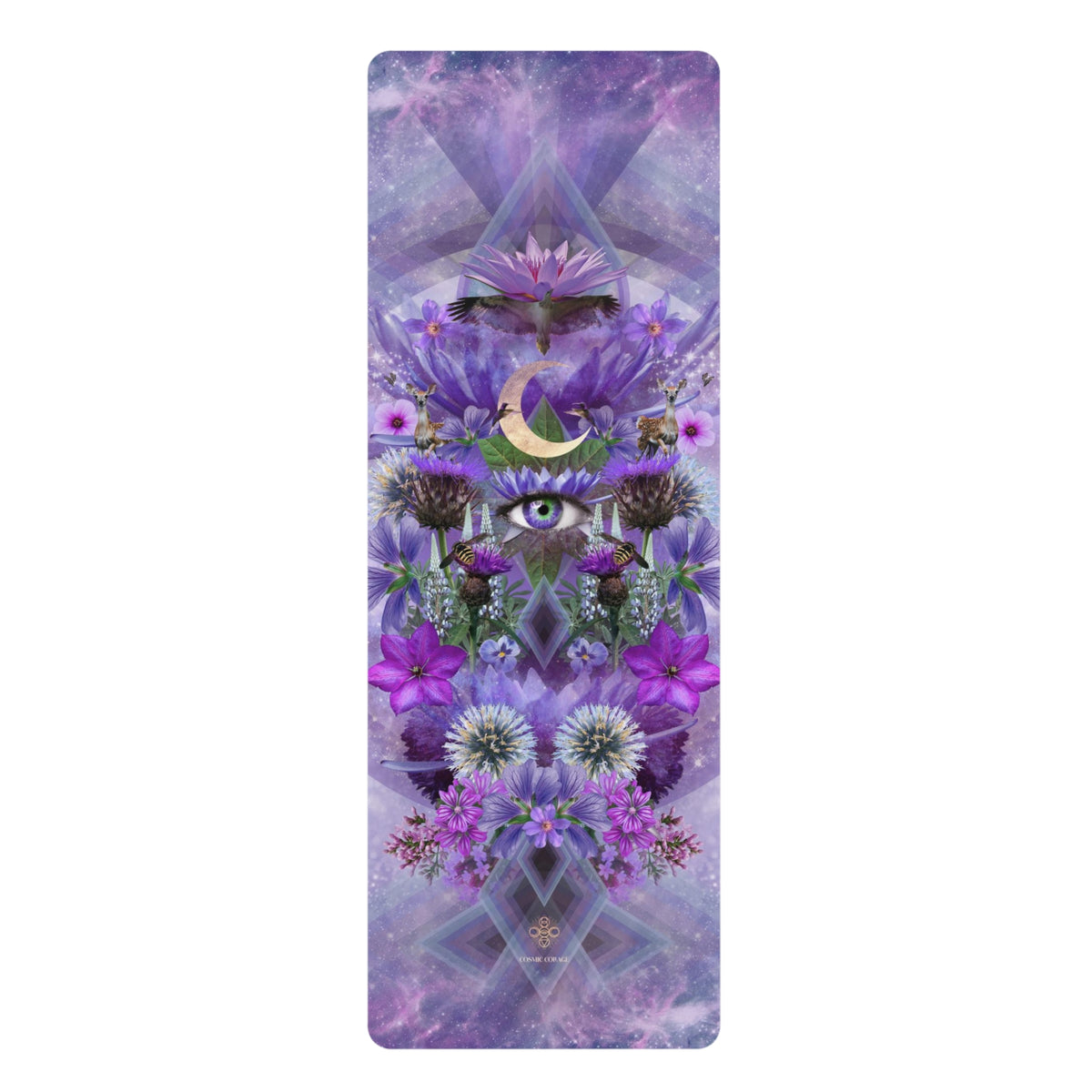 Sun and Moon Balance Yoga Mat – Cosmic Collage