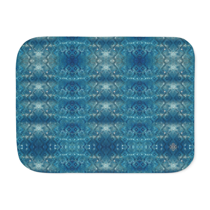 Cosmic Aztec Pattern | Sherpa Blanket