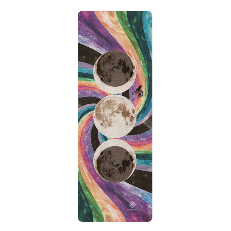 Rainbow Magic Moon Phases | Yoga Mat