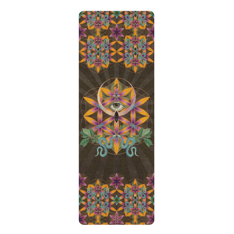 Sacred Geometry New Moon Third Eye Edition | Yoga Mat