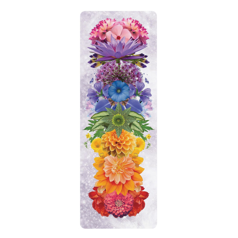 Floral Chakras Yoga Mat