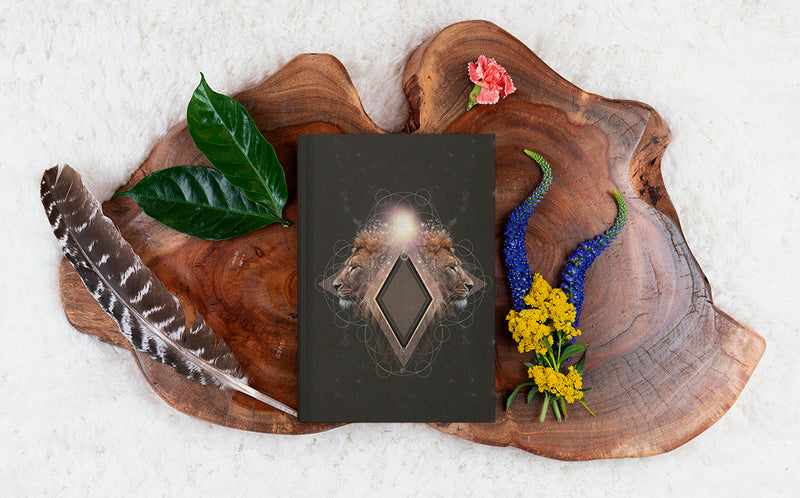Double Lion Portal Key | Hardcover Journal
