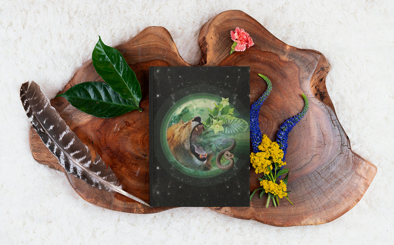 The Alchemy of Anger Lion Heart | Hardcover Journal