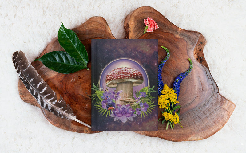 Magic Amanita Muscaria | Hardcover Journal