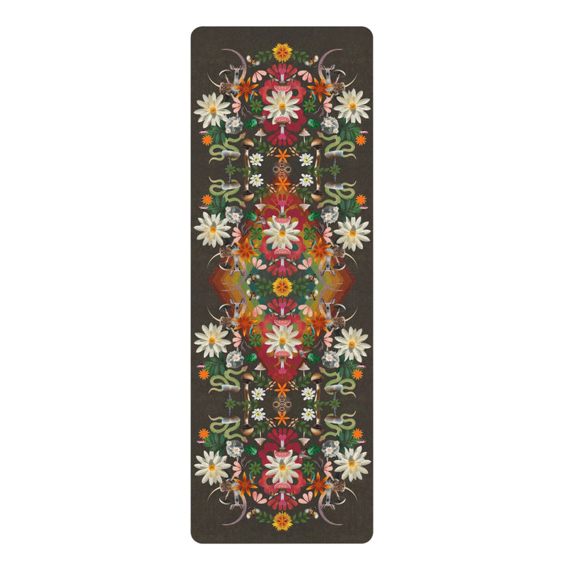 Cosmic Collage Mexican Otomi Design  | Yoga Mat