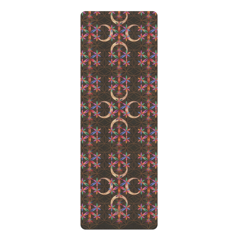 Sacred Geometry Flower of Life Pattern | Yoga Mat