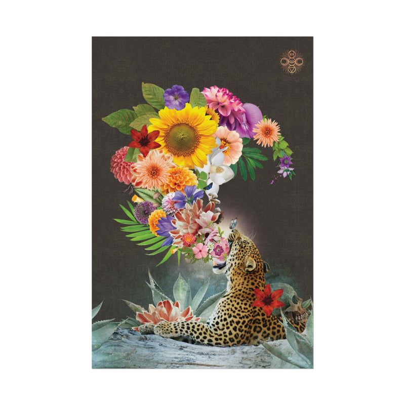 Alchemy of Anger: Jaguar Floral Roar