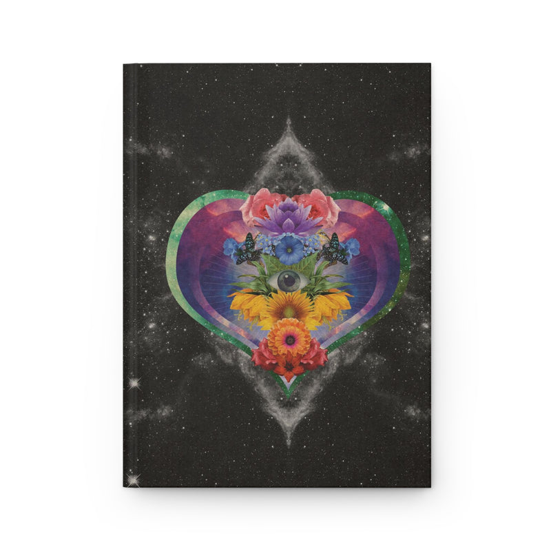 Heart Chakra rainbow | Hardcover Journal