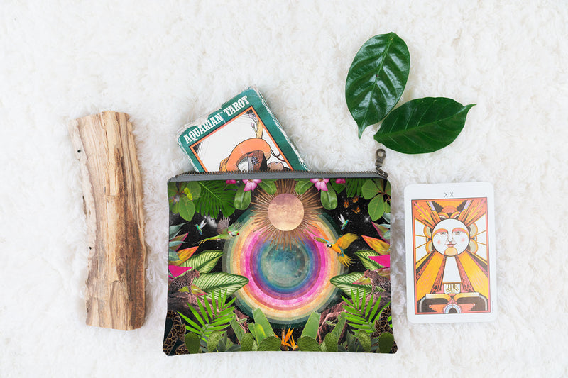 Tropical Jungle Portal |  Small Bespoke Medicine Bag