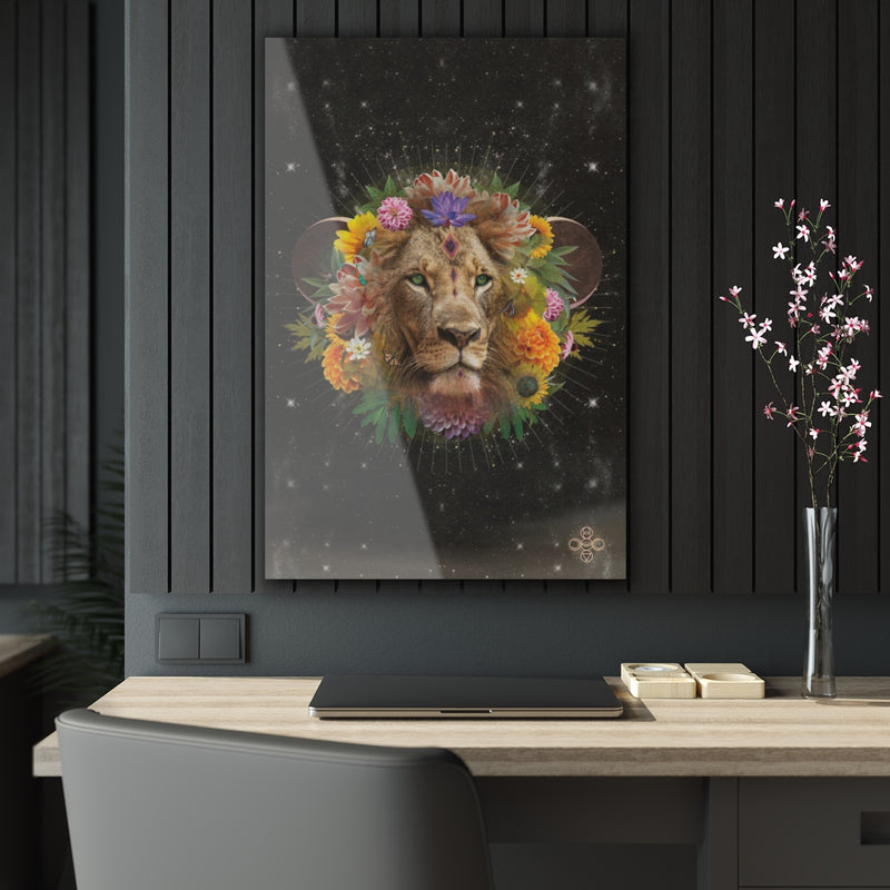 Lion Strength (Moon)  |  Acrylic Prints