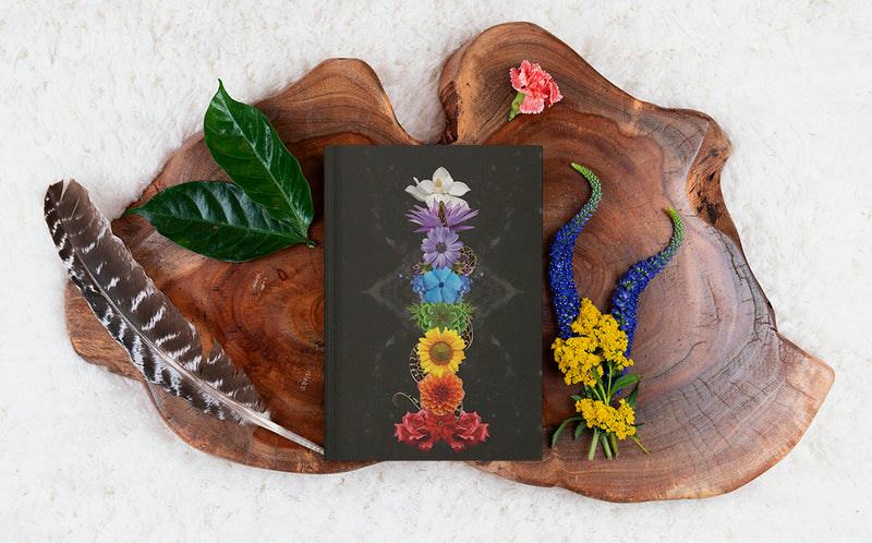 Kundalini Flower Chakras | Hardcover Journal