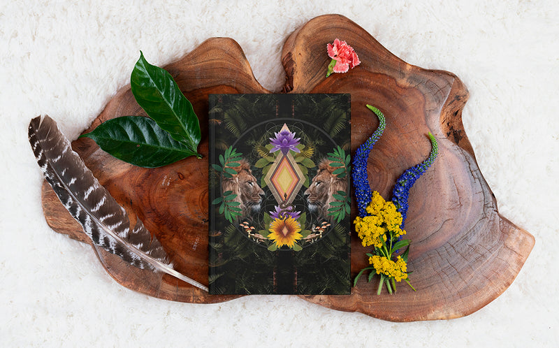 Lion Reflection | Hardcover Journal