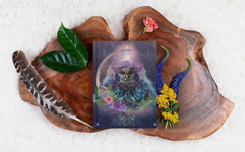 Owl Wisdom  | Hardcover Journal