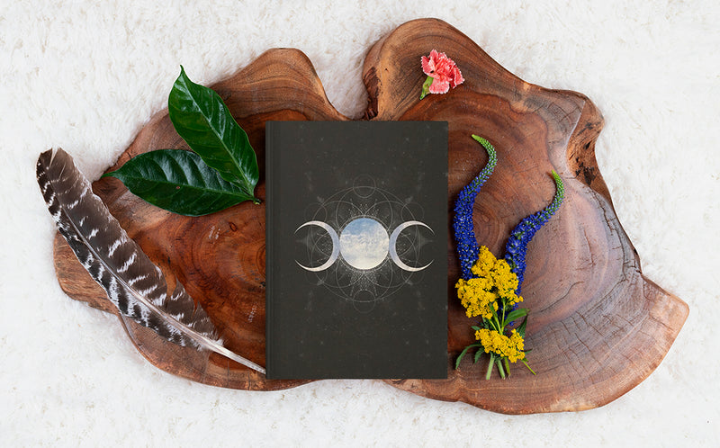 Triple Goddess Moon | Hardcover Journal
